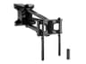 Monoprice Premium Height-Adjustable Motorized Above Fireplace TV Mount
