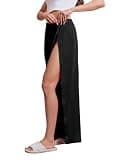 Deyeek Women's Wide-Leg Post Surgery Sweatpants for Medical Bag Support