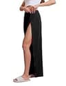 Deyeek Women's Wide-Leg Post Surgery Sweatpants for Medical Bag Support