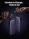 UGREEN Nexode 20000mAh 45W Fast Charging Power Bank with Built-in USB-C Cable