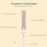 Conair Double Ceramic 1.5-Inch Extra Long Barrel Hair Curling Iron Tool