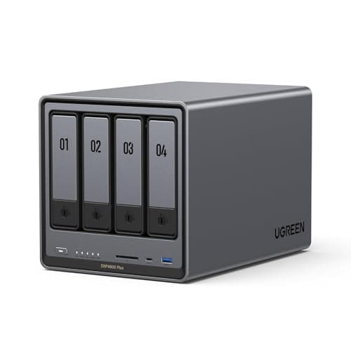 UGREEN NAS DXP4800 Plus 4-Bay Network Storage with Intel Pentium and 10GbE