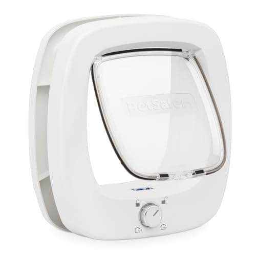 PetSafe Big Cat Door, Manual 4-Way Locking with GentleClose Flap System