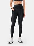 Fanka Powerband Resistance Leggings with Core Support and Side Pockets