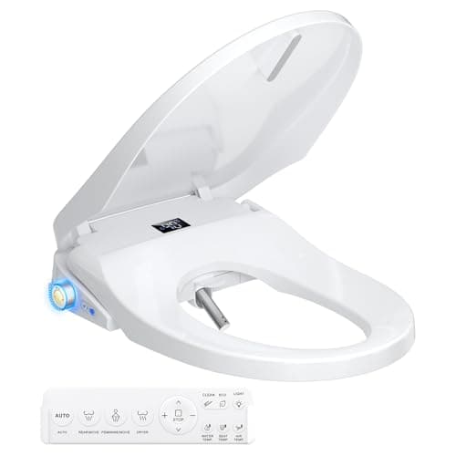 GAICOM RF001 Tankless Electric Bidet Toilet Seat with Wireless Remote Control