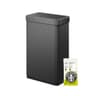 EKO Mirage X 21.1-Gallon Fingerprint-Resistant Motion Sensor Trash Can