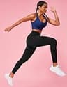 Ewedoos Women's Compression Leggings with No-Front-Seam and Tummy Control