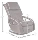 Human Touch WholeBody 7.1 Swivel-Base Massage Chair with FlexGlide 3D
