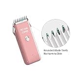 Grimgrow Portable Waterproof Pet Clipper with Low Noise Ceramic Blades