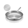 VocVoi 12-Inch Pure Titanium Uncoated Frying Pan, High Heat Searing Skillet