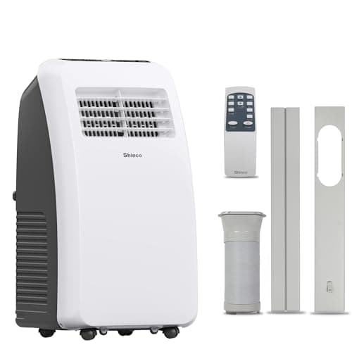 Shinco 8000 BTU Portable Air Conditioner 3-in-1 Unit with Compact Space Design
