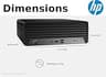 HP ProDesk 400 G9 Small Form Factor Intel Core CPU with 32GB RAM 2TB SSD