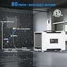 CADPXS 80-Pint Crawl Space Dehumidifier with Built-In Pump and Gravity Drain