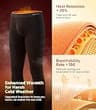David Archy Men's Heavyweight Multi-Layer Thermal Underwear Winter Set