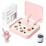 Felizbebe Rolled Ice Cream Maker Plate with Storage Lid and Spatulas