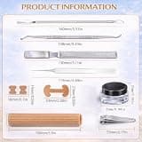 Ingrown Toenail Correction Kit with Elastic Toe Sleeves and Steel Tools