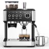 Electactic Espresso Machine with Grinder and 2.3-Liter Large Water Tank