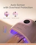 MelodySusie P-Plus30F 36W Compact UV LED Nail Lamp with Digital Display
