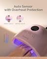 MelodySusie P-Plus30F 36W Compact UV LED Nail Lamp with Digital Display
