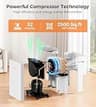 SEMKAP 32-Pint Low Noise Smart Compressor Dehumidifier for Large Rooms