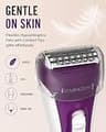 Remington Smooth and Silky 3-Blade Foil Electric Shaver for Women, Battery