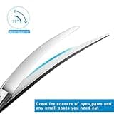 HASHIMOTO 6.5-Inch Curved Dog Grooming Scissors for Precision Shaping Tasks
