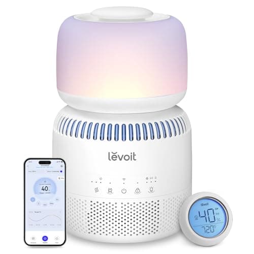 Levoit Sprout Evaporative Smart Humidifier for Nurseries, 3.8L Capacity