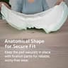 Abena San Special Fecal Incontinence Pads with Built-In Pockets, 30 Count