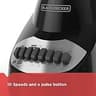Black+Decker 550W 10-Speed Countertop Blender with 6-Cup Glass Pitcher