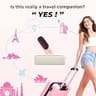 Bopcal Heavy-Duty Cordless Hair Straightener Brush with Power Bank Mode