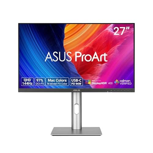 ASUS ProArt PA278CGRV 27-Inch QHD IPS Professional Monitor (144Hz Refresh)