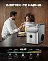 Silonn Portable Countertop Nugget Ice Maker with Self-Cleaning Functionality