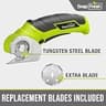 SnapFresh 4V Cordless Electric Scissors with Dual Tungsten Steel Blades