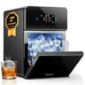 ecozy Countertop Clear Ice Ball Maker with GlacioLock Technology (2-Inch)