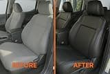 Clazzio Double Cab Manual Driver Black PVC Seat Covers for 3rd Gen Tacoma