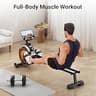 Dripex 16-Level Dual-Rail Magnetic Resistance Rowing Machine 360lb Capacity