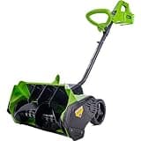 Earthwise SN74016 40-Volt Brushless Cordless Electric Wheeled Snow Shovel