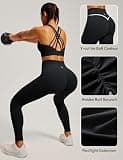 IUGA Hidden Scrunch Butt Lifting Compression Gym Leggings with Pockets