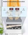 VEVOR 15L Single-Tank Commercial Slushie Machine with Dual Mode Settings