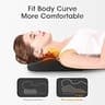 Boriwat Back Massager with Heat, 3D Kneading Massage Pillow with Remote