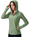 Soothfeel Women's UPF 50+ Lightweight Sun Protection Hoodie Jacket with Pockets
