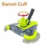 Sepetrel Upgraded Triangular Pool Vacuum Head with Side Brushes & Swivel