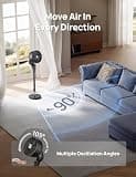 Dreo 2026 Upgraded Standing Room Fan with 90ft Bionic Blade Airflow Tech