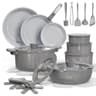 CAROTE 27-Piece Detachable Handle Ceramic Non-Toxic Cookware Set