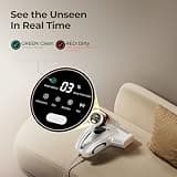 JIGOO J300 Bed Vacuum Cleaner with Smart Dust Sensor & Double-Cup Cyclonic