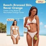 Coco & Eve Sunny Honey Bronzing Foam Kit in Medium with Soft Application Mitt