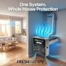 APCO Carbon Cell Matrix HVAC UV Air Purifier System with 1-Year UVC Lamp