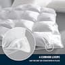 Serta Queen Size Hypoallergenic Goose Feather & Down Fiber Bed Comforter