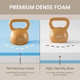 BedStory 3-Inch Orthopedic Firm Dual-Layer Memory Foam Mattress Topper