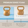 BedStory 3-Inch Orthopedic Firm Dual-Layer Memory Foam Mattress Topper